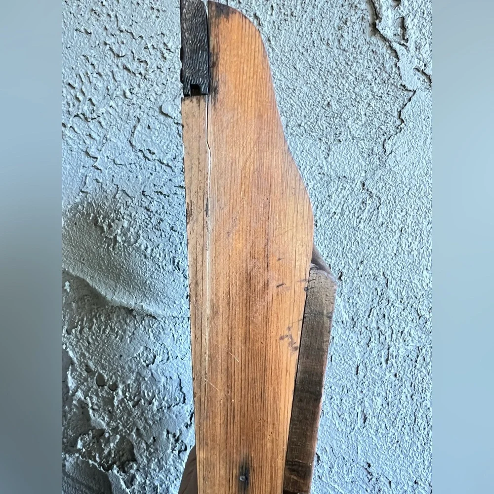 Vintage Wood Wall Organizer Keys Letters Bills Apple Trim Cottage Core
